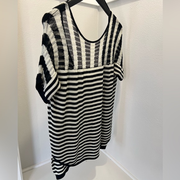 Rachel Roy: Open Stripe Pullover Blouse Sweater - Picture 1 of 4